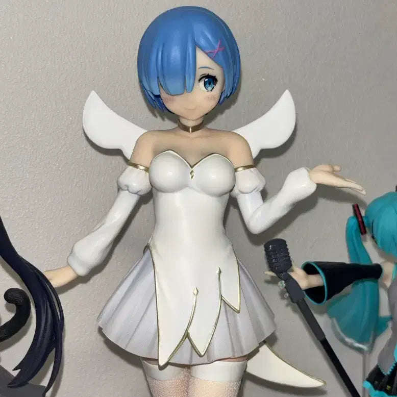 [BUNJANG] Re:Zero Rem BiCute Bunnies Pureful Angel Ver. Figure / 리제로 렘 BiCute Pure 후류 천사 피규어 판매