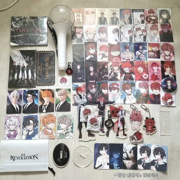 [BUNJANG] LiReVol (RIREVOLUTION) Ryu Merchandise Bundle / [급전할인] 리레볼루션 아카이로 류 위주 굿즈 판매