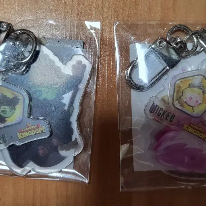 [BUNJANG] Cookierun Kingdom Wicked Acrylic Keyring / 교환)쿠키런 킹덤 위키드 아크릴 키링으로 원피스 모자 루피 에이스 메지루