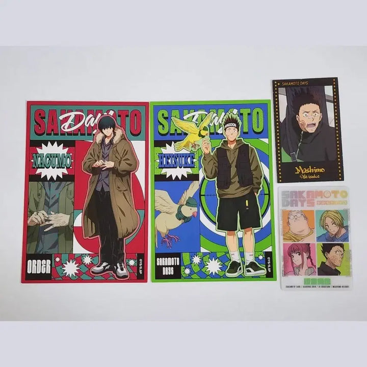 [BUNJANG] Sakamoto Days Nagumo Heisuke Jump Festa Postcard Photocard Bundle Set / 일괄) 사카모토 데이즈 나구모 헤이스케 점프페스타 엽서 포토 카드