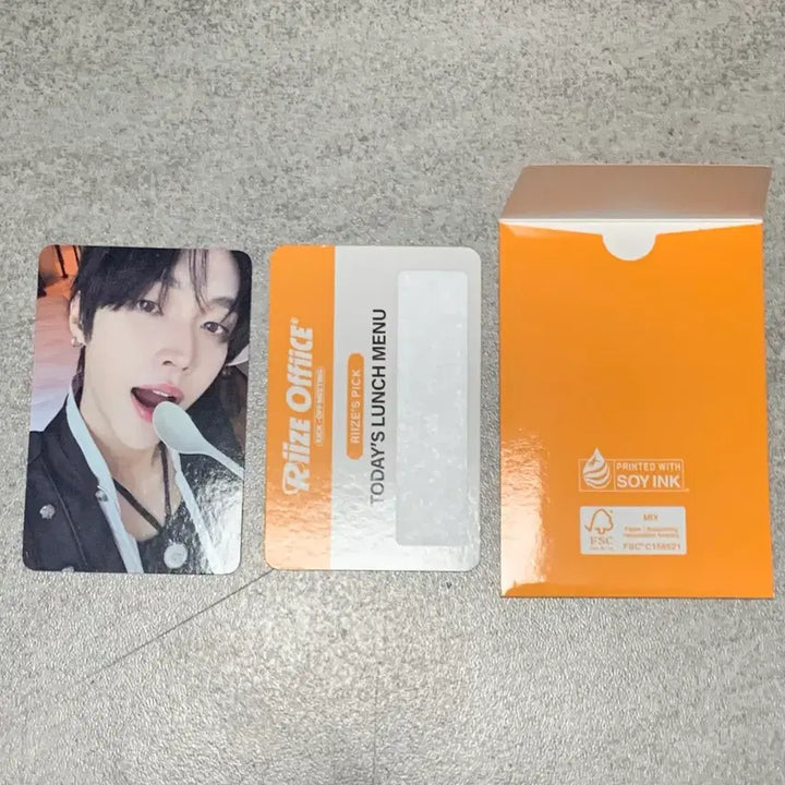 [BUNJANG] RIIZE 1000 Days Fan Meeting Wonbin Scratch Photocard / 라이즈 1000일 팬미팅 원빈 스크레치 트레카포카