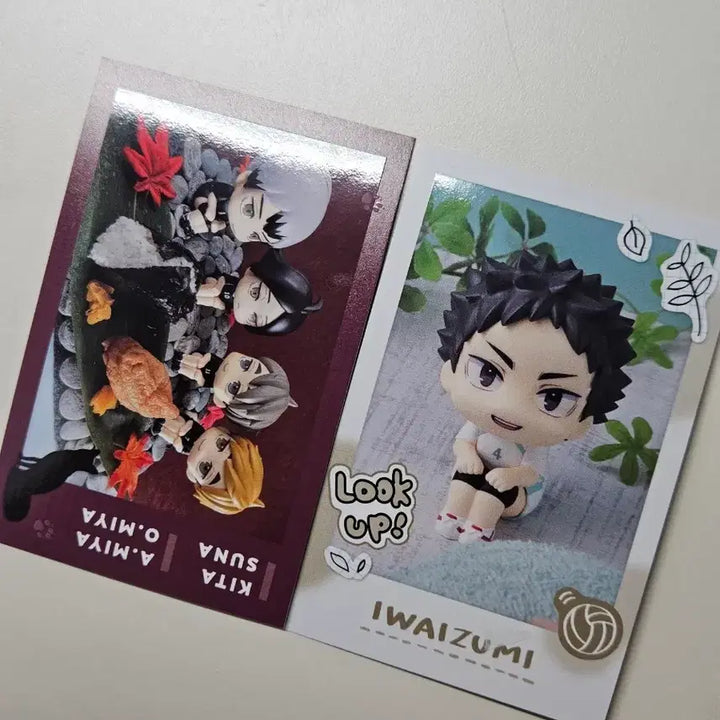 [BUNJANG] Haikyuu!! Look Up Card Kitakami Shinsuke Suna Rintaro Miya Atsumu Miya Osamu / 하이큐 룩업 카드 이와이즈미이나리자키키타신스케스나미야아츠무오사무