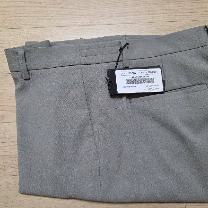 [BUNJANG] JILLSTUART NEW YORK Summer Matte Texture Pants (Size 90/33, Grey) / 질스튜어트뉴욕 여름용 매트 텍스쳐 팬츠 90 33 정가 35만원 그레이