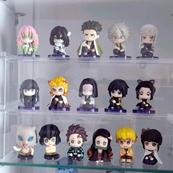 [BUNJANG] Demon Slayer Swarasetai Gacha Figures - Assembly Council + Tanjiro Group Set (16 Types) / 귀멸의칼날 스와라세타이 가챠 피규어 주합회의 + 탄지로일행 16종 세트