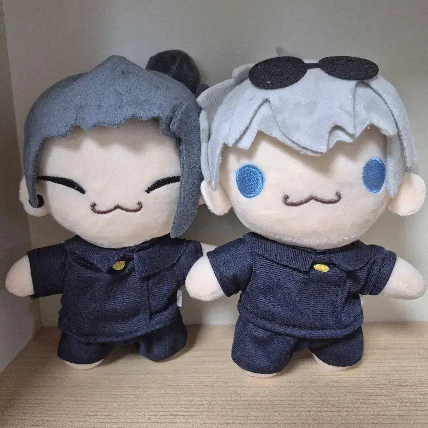 [BUNJANG] Jujutsu Kaisen Gojo &amp; Geto Doll, Figure, and Badge Set / 급전 주술회전 고죠, 게토