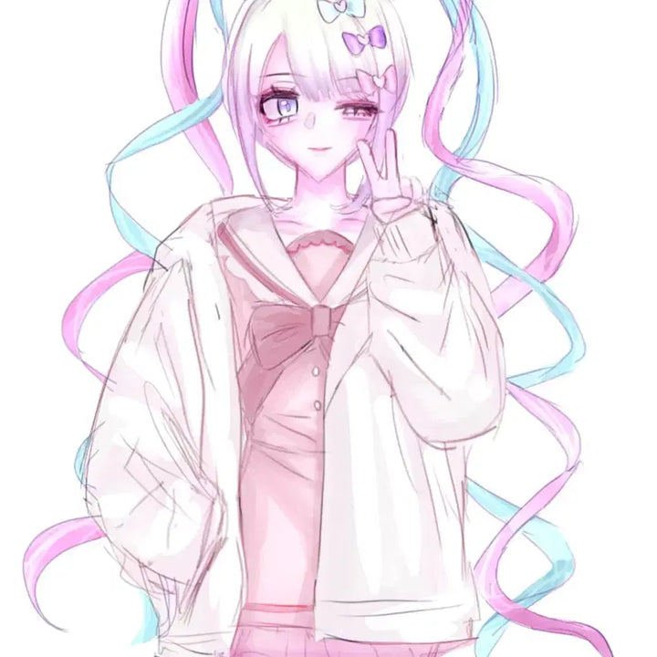 [BUNJANG] Manga Style Character Art Commission - Various Qualities Available / [그림 커미션] 낙서 저퀄 중퀄 미소녀 지뢰계 멘헤라 페어