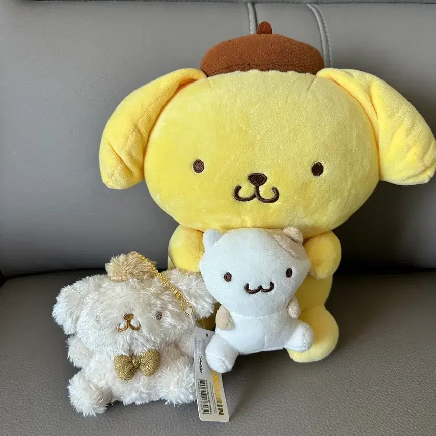 [BUNJANG] Pompompurin Medium Plush Keychain Set / 폼폼푸린 중형 인형 키링