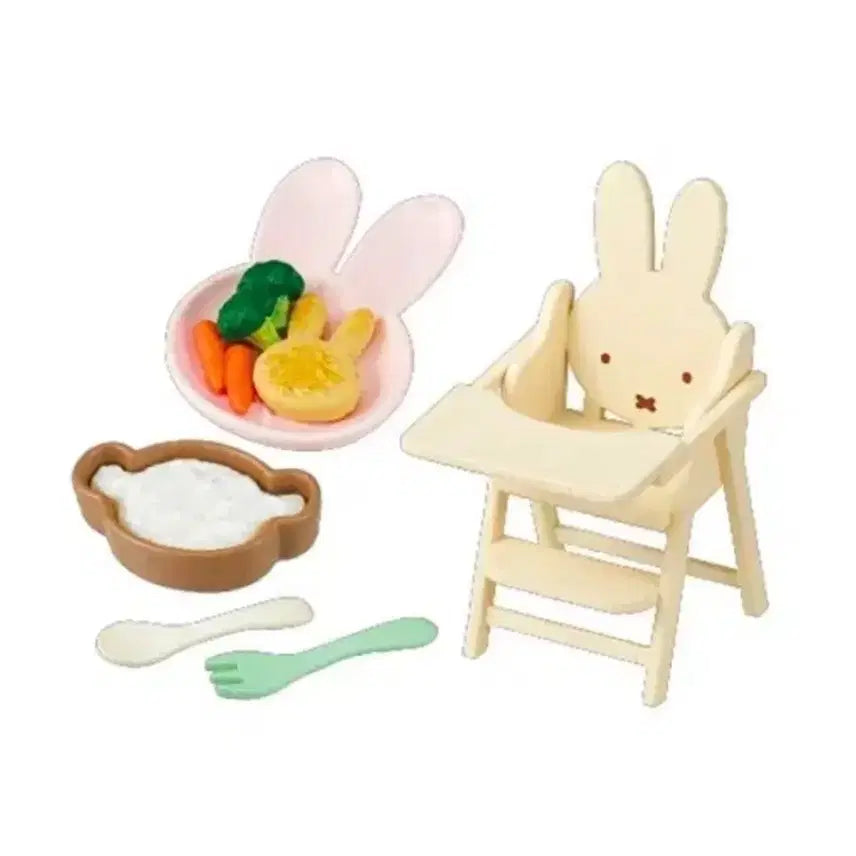 [BUNJANG] Re-Ment Miffy Baby Room Food Toy / 리멘트 미피 베이비룸 식완
