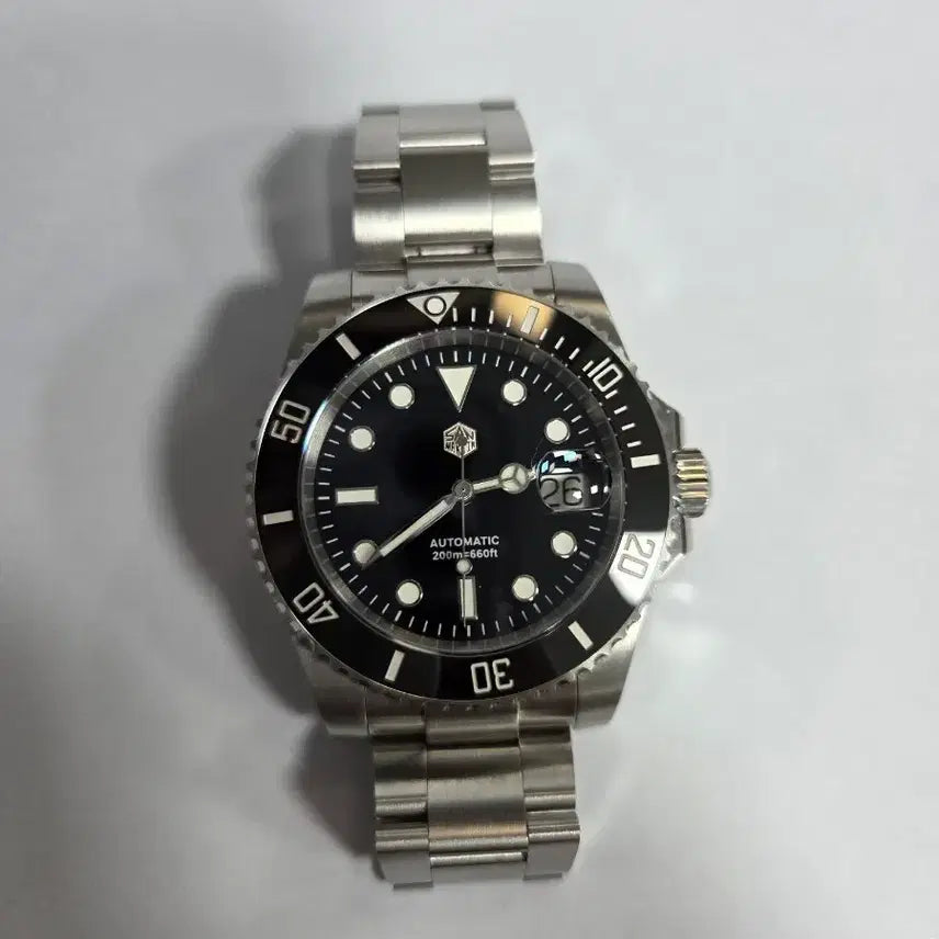 [BUNJANG] San Martin SN0017 Submariner Homage Automatic Diver Watch / 산마틴 SN0017 서브마리너 섭마 오마쥬 다이버 오토매틱 시계 롤렉스