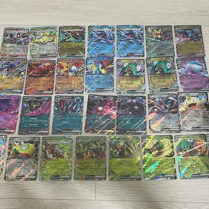 [BUNJANG] Pokemon Trading Cards Bundle - 23 SR, 49 RR / 포켓몬 카드 RR,SR 일괄 총 72장