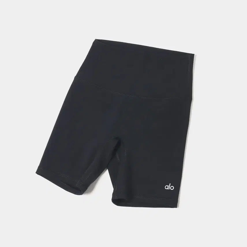 [BUNJANG] Alo High-Waist Biker Shorts Black / 알로 하이웨이스트 바이커 쇼츠