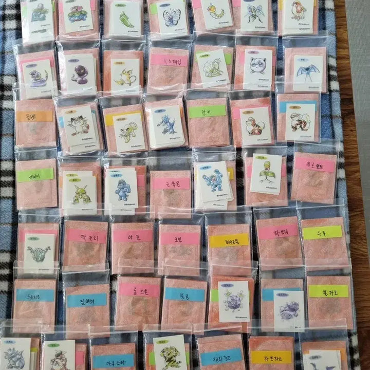 [BUNJANG] Art New Sticker Set / 아트신상띠부씰 (판매