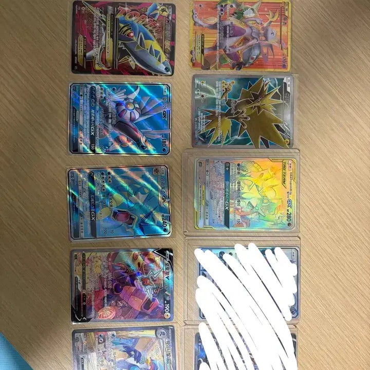 [BUNJANG] Pokemon Cards Bundle: Mewtwo UR, Arceus Tag Team, Special Illusory, Fiona SR / 포켓몬카드 일괄 판매 뮤츠 ur/ 아르세우스 태그팀/특일/ 피아나 sr