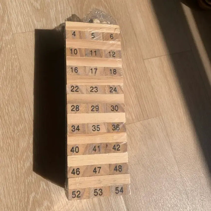 [BUNJANG] Wooden Jenga Set / 우드 보드게임 젠가 세트 1개