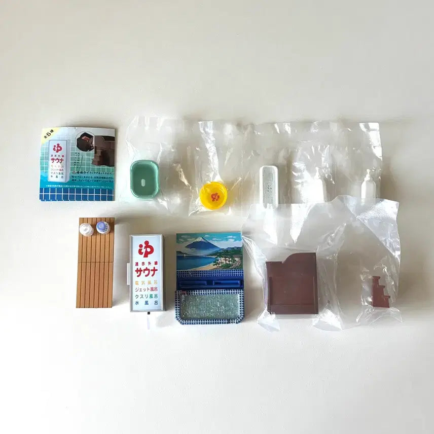 [BUNJANG] Bathhouse Miniature Gacha Set / 목욕탕 미니어처 2탄 가챠 일괄