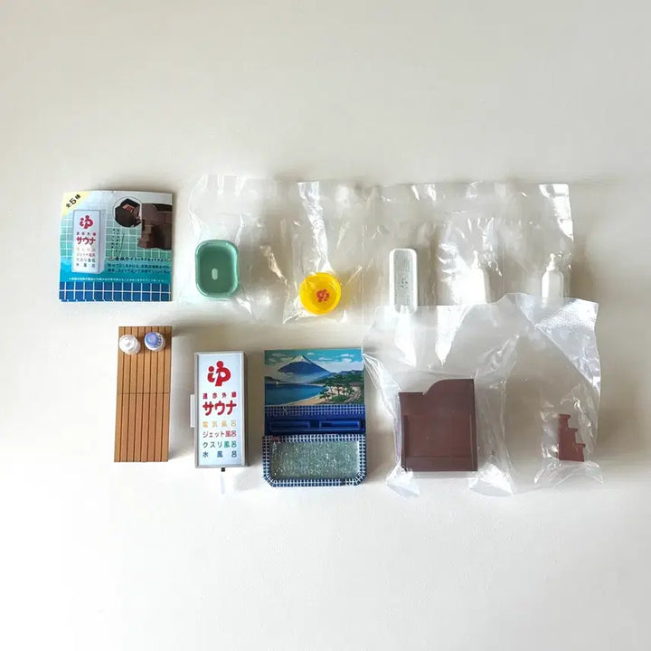 [BUNJANG] Bathhouse Miniature Gacha Set / 목욕탕 미니어처 2탄 가챠 일괄