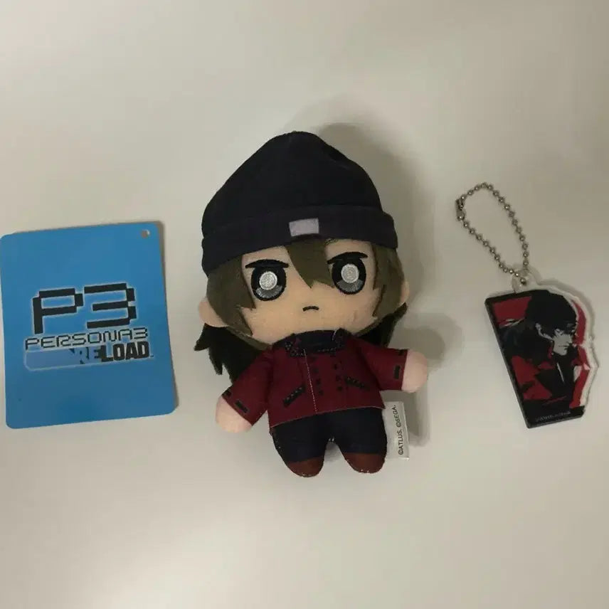 [BUNJANG] Persona 3 Reload Shinjiro Aragaki Plush Keychain / 페르소나 리로드 아라가키 신지로 누이 키링