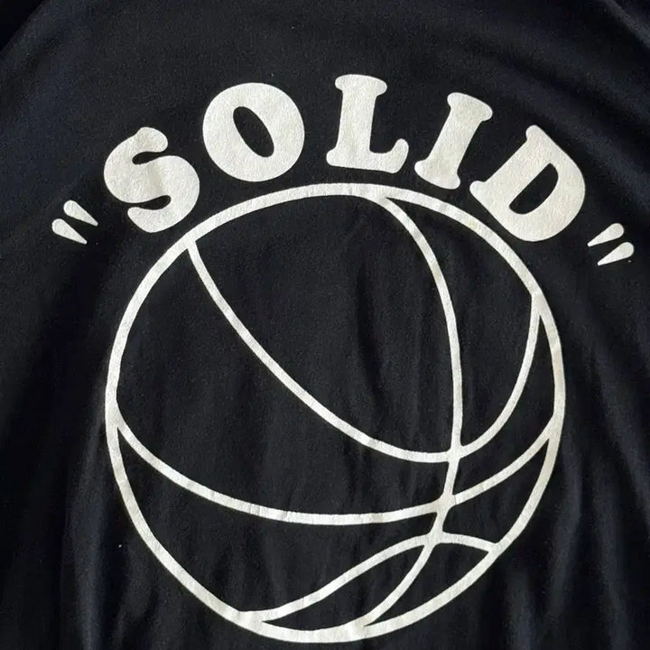 [BUNJANG] 90s USA Russell Athletic SOLID Basketball Graphic T-Shirt / 90s USA 빈티지 러셀 SOLID 티셔츠