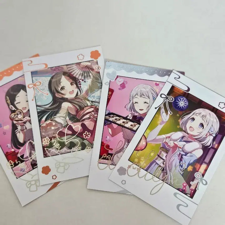 [BUNJANG] Gakumas Kuji Lilya &amp; China Bundle Set Photocard / 학원마스 가쿠마스 쿠지 포카 릴리야,치나 일괄 판매