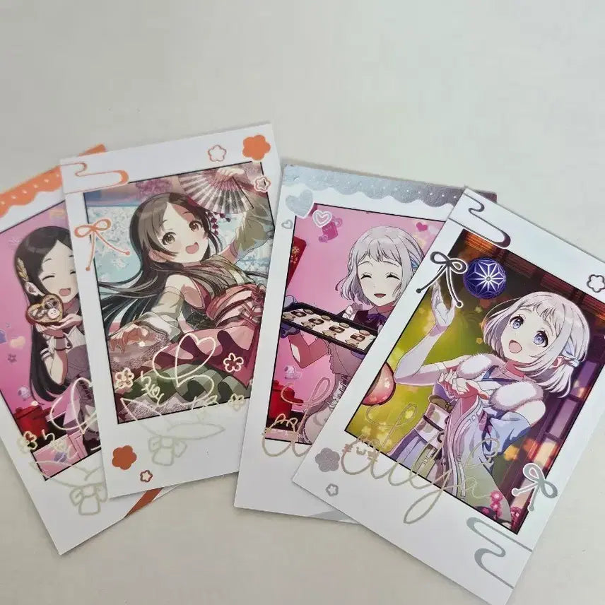[BUNJANG] Gakumas Kuji Lilya &amp; China Bundle Set Photocard / 학원마스 가쿠마스 쿠지 포카 릴리야,치나 일괄 판매