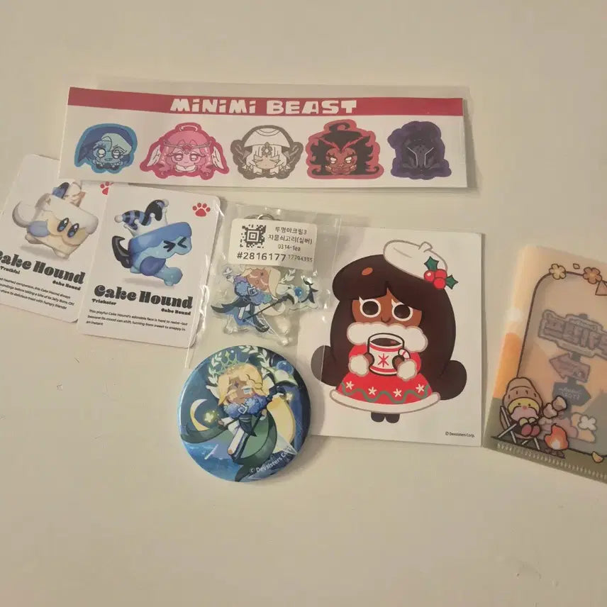 [BUNJANG] Cookie Run Kingdom Goods Bundle Set / (급전)쿠키런 굿즈 일괄