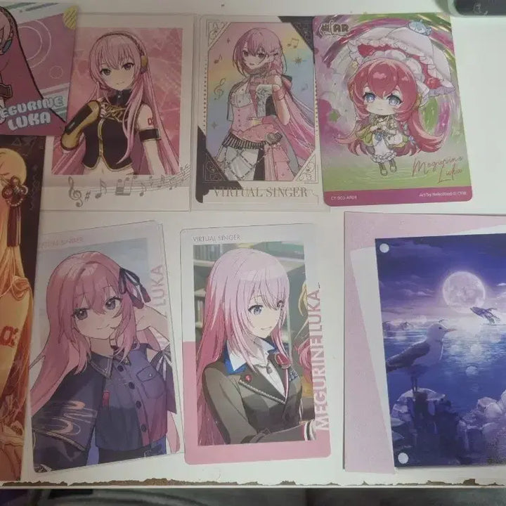 [BUNJANG] Vocaloid Megurine Luka Paper Goods Bundle / 프세카 보컬로이드 메구리네 루카 지류굿즈 일괄