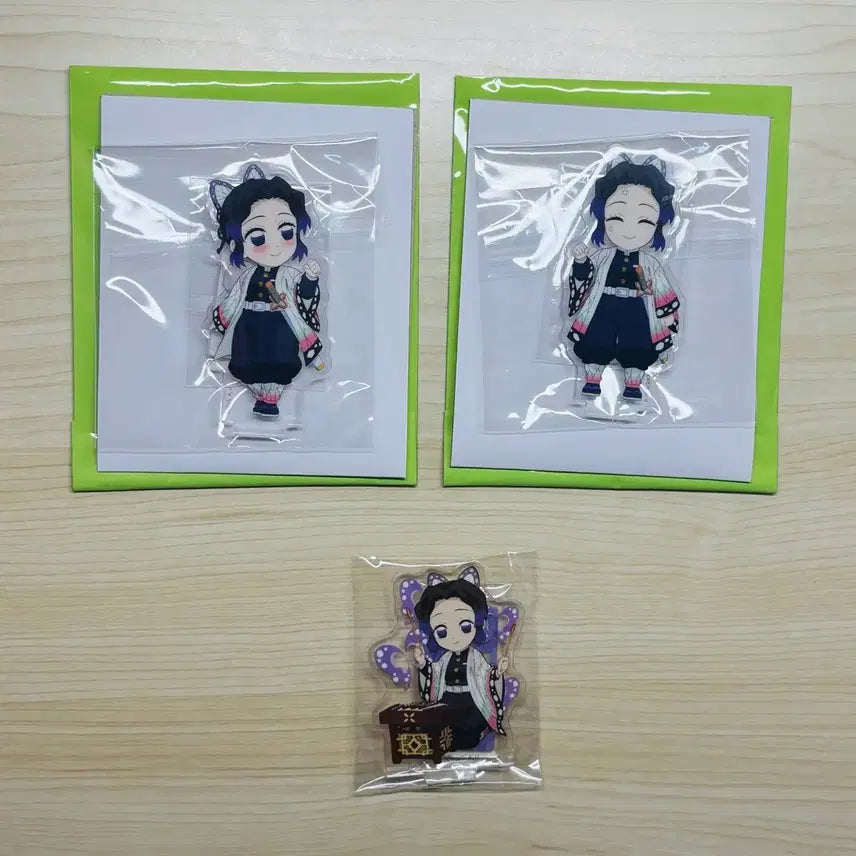 [BUNJANG] Demon Slayer Shinobu Chinese Musical Instrument Acrylic Stand Bundle Set / 귀멸의칼날 시노부 아크릴 일괄판매합니다!