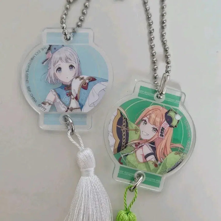 [BUNJANG] Ensemble Stars! Gakuen Mas Kuji Lilya Sumika Keyring Bundle Set / 가쿠마스 학원마스 쿠지 릴리야 스미카 키링 일괄 판매