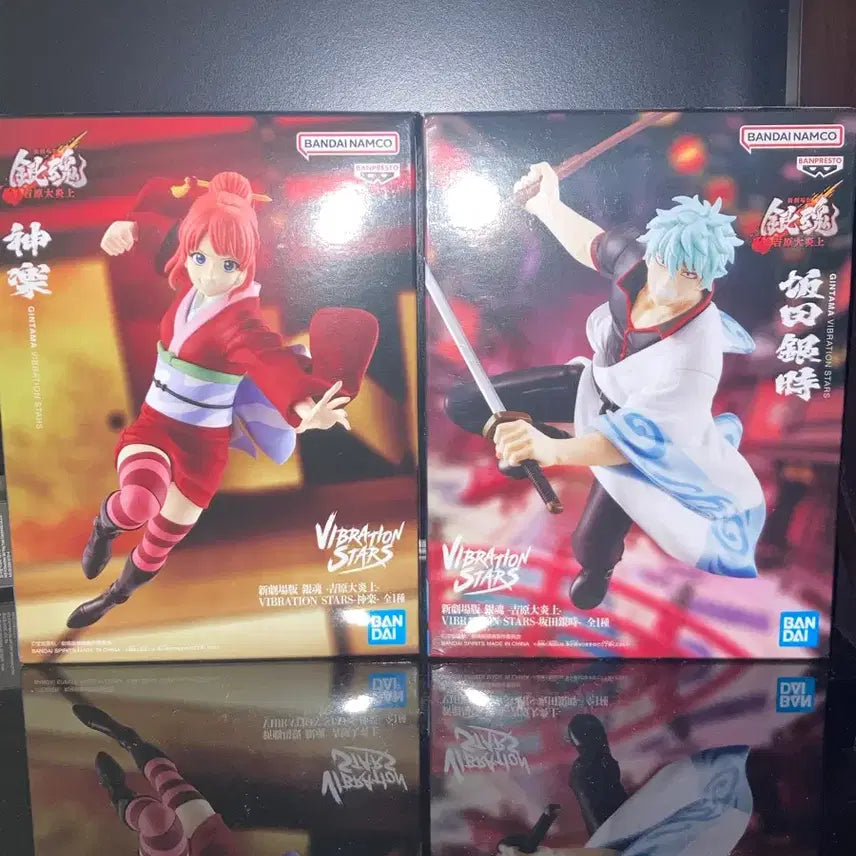 [BUNJANG] Banpresto Gintama Yoshimaru Great Fire Arc Gintoki + Kagura Figure (Sealed) / 미개봉]은혼 요시와라대염상 긴토키+카구라 피규어 반프레스토쿠지가챠누이룩업