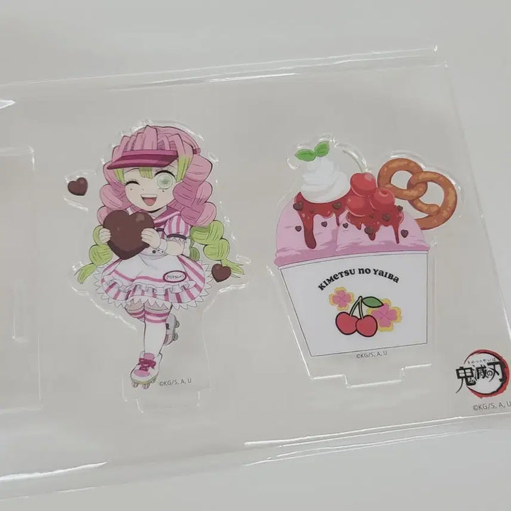 [BUNJANG] Demon Slayer Mitsuri Kanroji Ice Cream Acrylic Stand (Sealed) / 귀멸의칼날 아이스크림 아크릴 스탠드 미츠리 미개봉 새상품