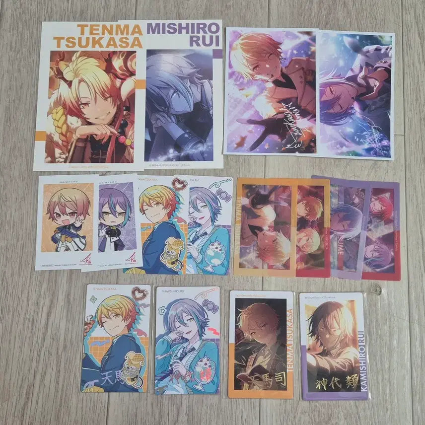 [BUNJANG] Tenma Tsukasa Kamishiro Rui Picture Postcard Bundle Set / 프세카 프로세카 텐마 츠카사 카미시로 루이 이픽카드 폴라 엽서 양도