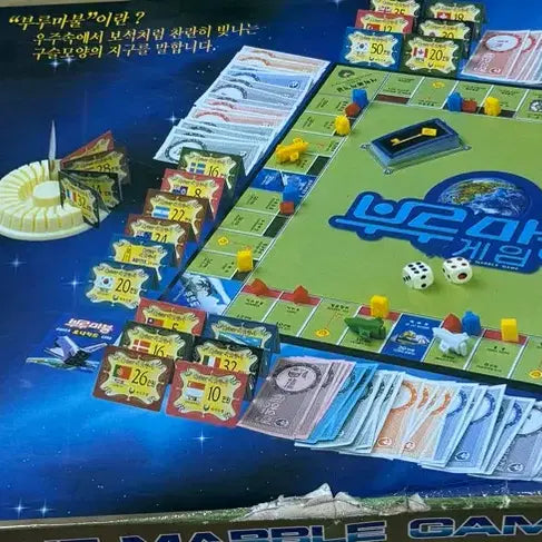 [BUNJANG] Blue Marble Board Game / 부루마블