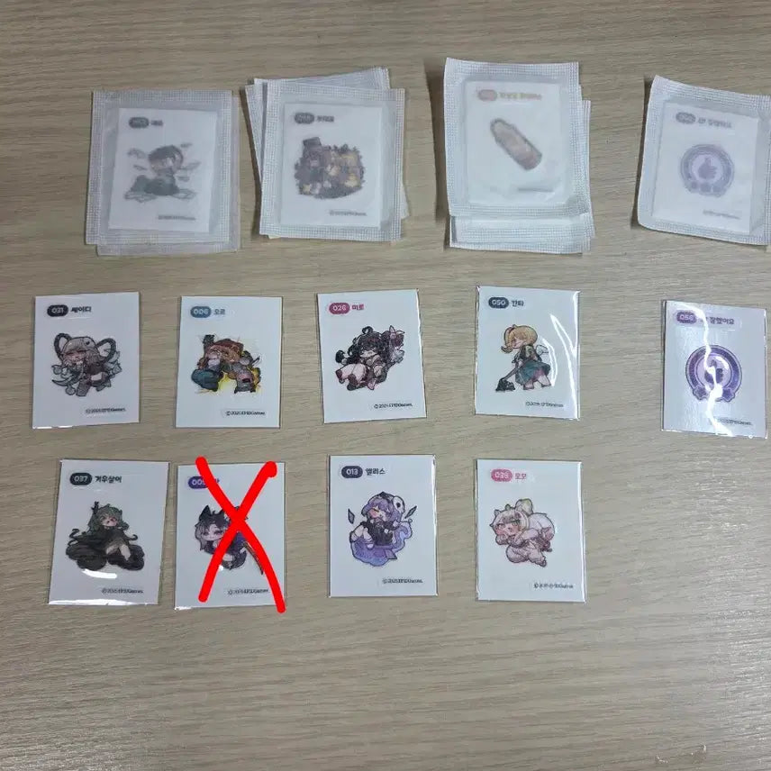 [BUNJANG] Trickster Sticker Collection / 트릭컬 띠부씰