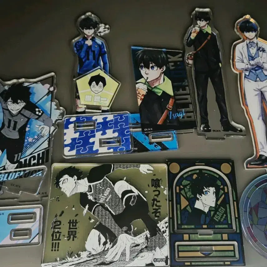 [BUNJANG] Blue Lock Isagi Yoichi Original Art Acrylic Set (6 Pieces) / 최종인하)블루록 이사기 원화 아크릴 6개 세트 일괄 판매합니다