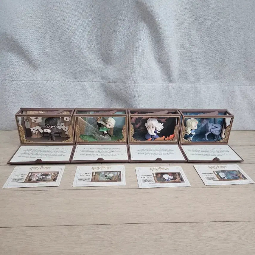 [BUNJANG] Pop Mart Harry Potter Hogwarts World Diorama Figure / 팝마트 해리포터 호그와트 세계관 디오라마 말포이 덤블도어 루나 피규어