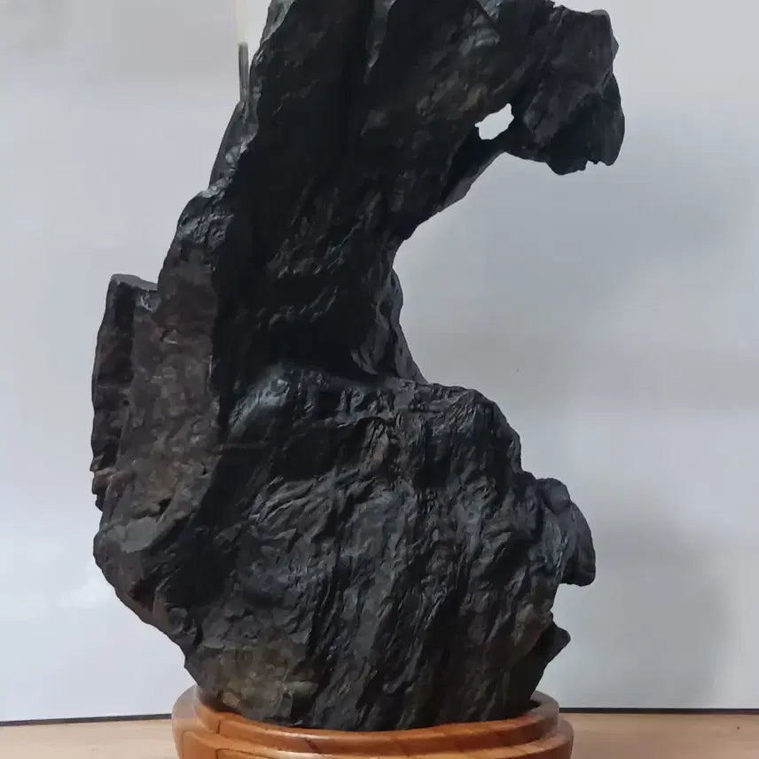 [BUNJANG] Namhangang Piercing Stone Suiseki / 수석(남한강 관통석)