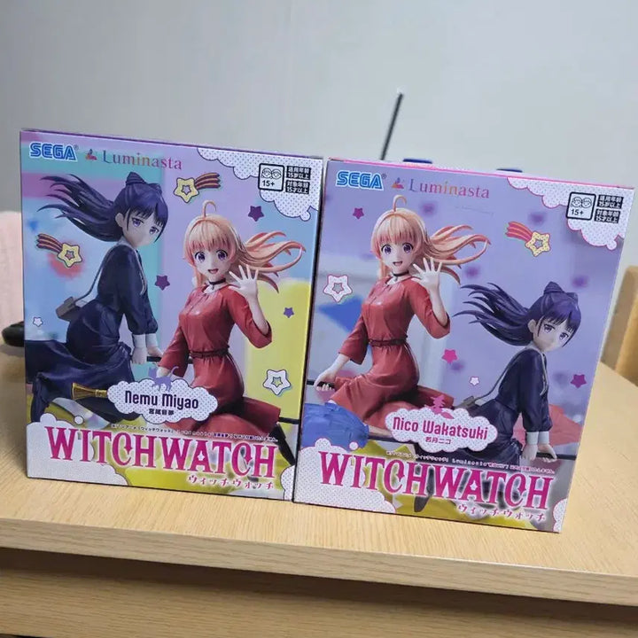 [BUNJANG] Sega Virtue Watch Nemu Miyao, Nico Wakatsuki Figure Set (Sealed) / 세가 위치워치 네무 미야오 니코 와카츠키 세트 피규어(미개봉)