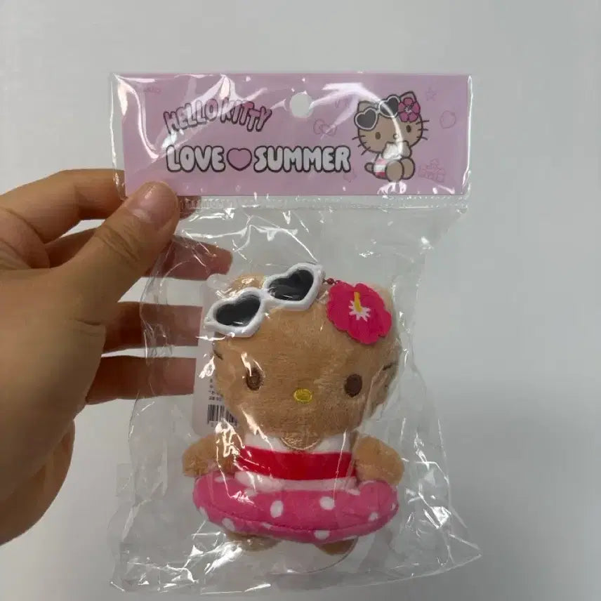 [BUNJANG] Hello Kitty Tanning Kitty Keyring Doll / 올리브영) 헬로키티 태닝키티 키링 인형