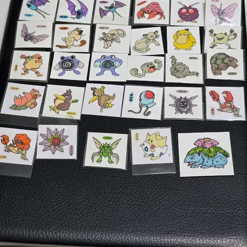 [BUNJANG] Vintage Pokemon Stickers Bundle / 구버전 띠부씰