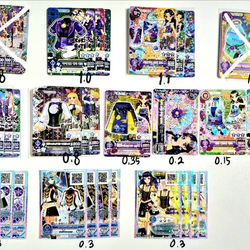 [BUNJANG] Aikatsu! Cards Japanese &amp; Korean Edition / 아이카츠 한.일판 카드 판매