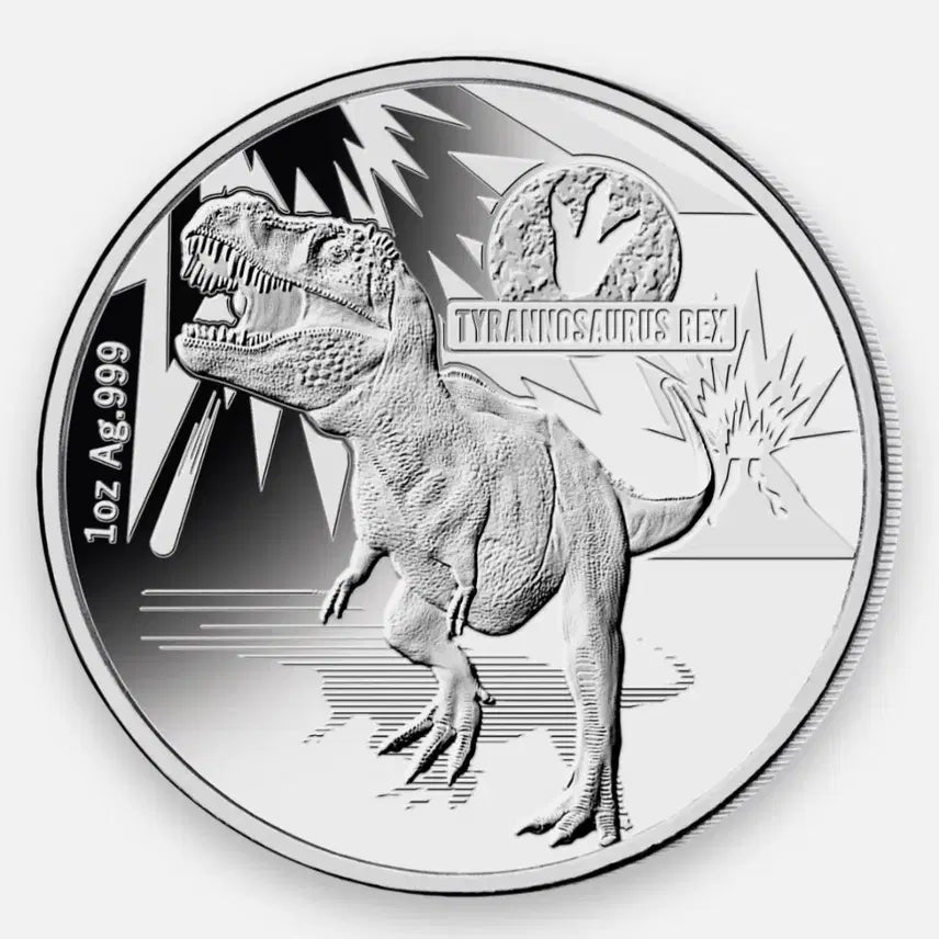 [BUNJANG] Solomon Islands 3oz Dinosaur Era Commemorative Coin 3-Coin Set / 솔로몬 제도 3온스 공룡 시대 기념주화 3종 세트