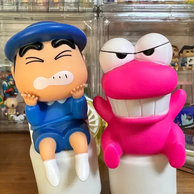 [BUNJANG] Crayon Shin-chan Toilet Mood Lamp / 짱구 변기 무드등 와니야마 유치원 짱구