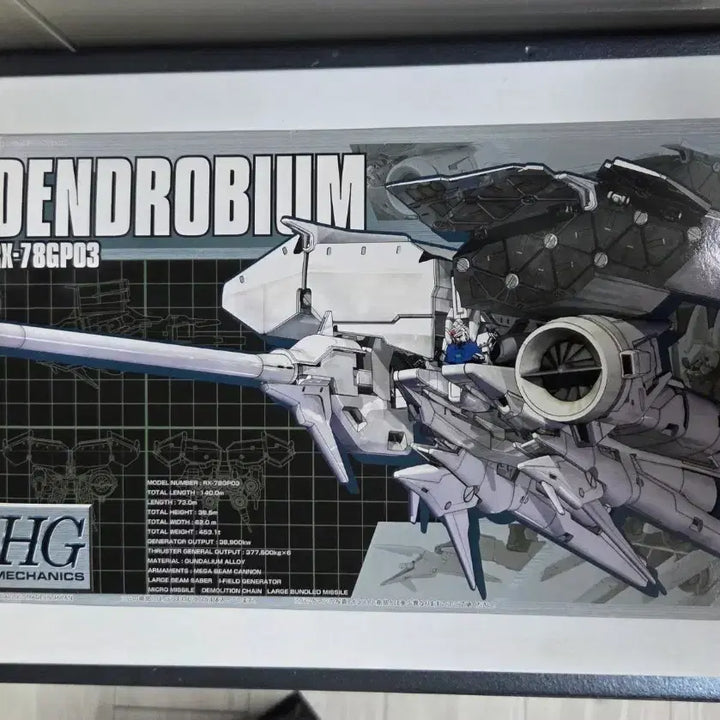 [BUNJANG] Bandai HG Mechanics 1/550 RX-78GP03 Dendrobium / [미개봉/희귀]반다이HG 메카닉스 1/550 RX-78GP03 덴드로비움