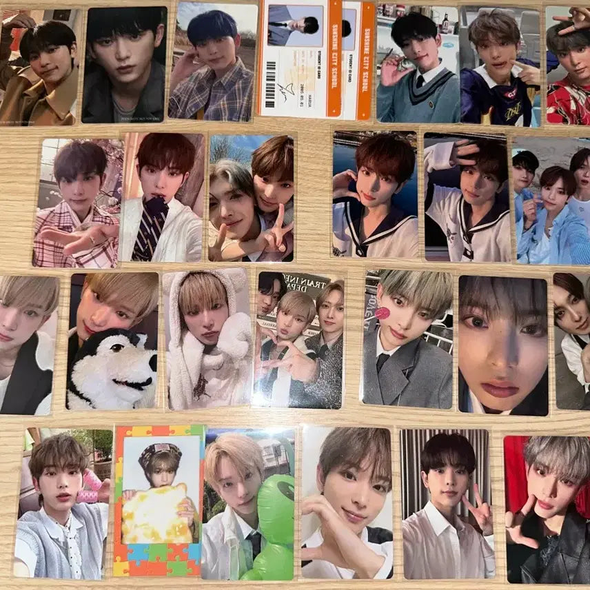 [BUNJANG] &amp;team Harua Bundle Set Photocard / 앤팀 하루아 포카 일괄 양도 &amp;team 의주 유마 죠 타키 케이 니콜라스
