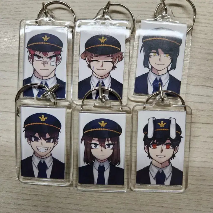 [BUNJANG]  잠뜰 Misuban Official Photo Keyring Bundle Set / 잠뜰 미수반 증사키링 일괄로 판매합니당
