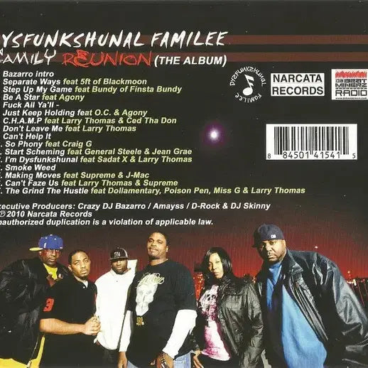 [BUNJANG] Dysfunkshunal Familee Family Reunion CD / Dysfunkshunal Familee -Family Reunion CD
