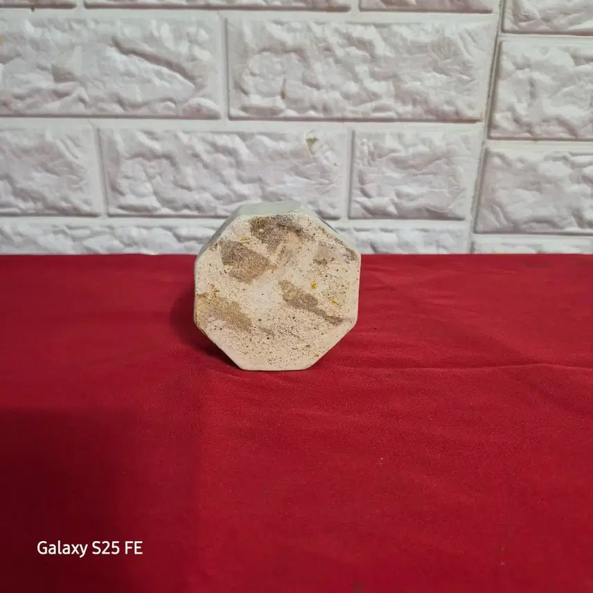 [BUNJANG] White Porcelain Octagonal Inkstone Holder / 백자8각연적