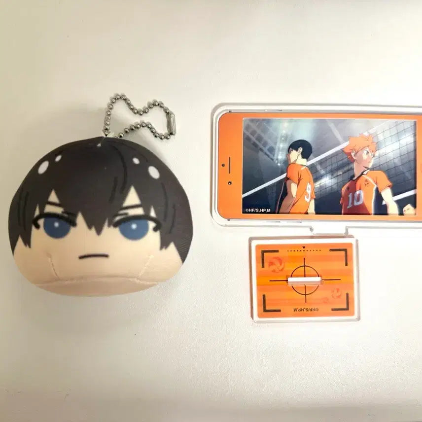[BUNJANG] Haikyuu!! Kageyama Hinata Acrylic Stand &amp; Manju Bundle / 하이큐 카게야마 히나타 아크릴, 만쥬