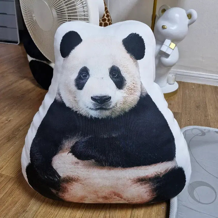 [BUNJANG] Bao Family Fu Bao Double-Sided Real Photo Cushion / 바오패밀리 푸바오 양면 실사쿠션