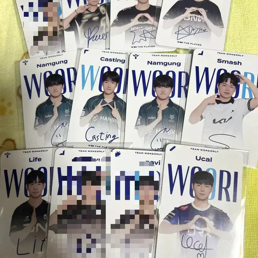[BUNJANG] Woori Bank LCK Photocard / 우리은행 lck포카양도